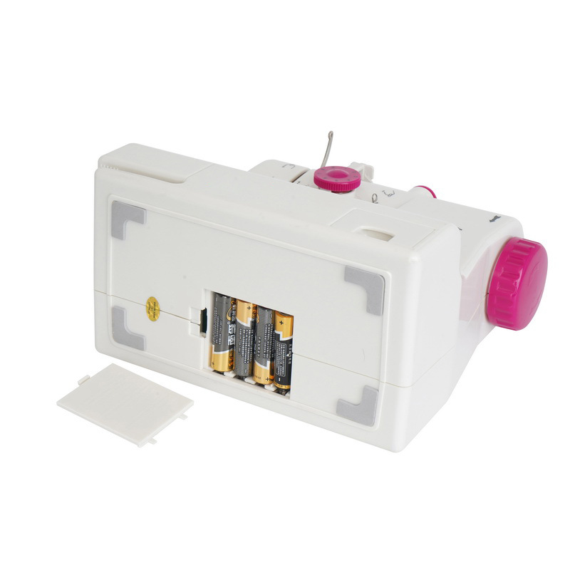 Wholesale 318 Cross-border selected household multi-functional sewing machines, mini portable sewing machines with handles, thick sewing machines Item Picture