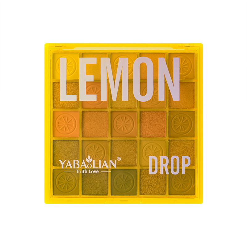 Yabaolian 20 Color Eyeshadow Tray Pearl Matte Ground Color Pomegranate Seed Crisp Rice Eyeshadow Student Makeup Item Picture