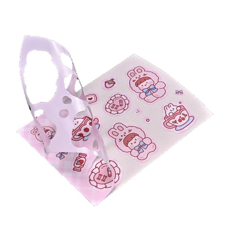 Customized self-adhesive labels, logo stickers, small-batch food QR code packaging, InS-style printing and printing Item Picture