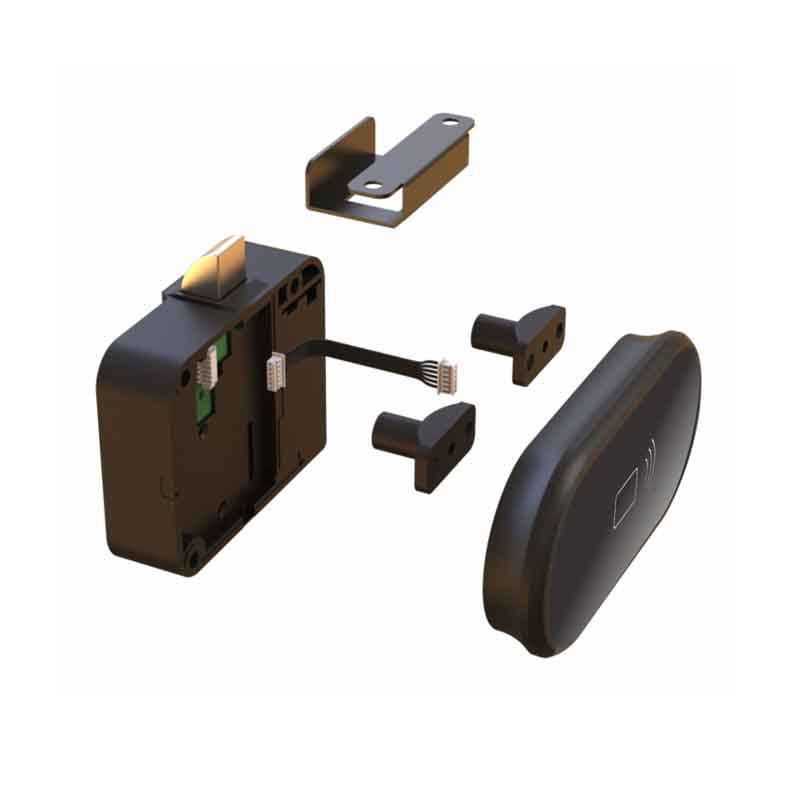 Mobile phone NFC smart drawer lock, card-swiping cabinet door lock, cabinet wardrobe lock, cabinet file storage anti-theft door lock Item Picture