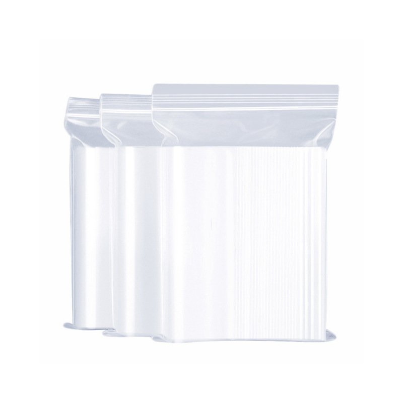 自封袋/opp袋/pe袋/盲袋/7X22阴阳袋半透明白底实物图