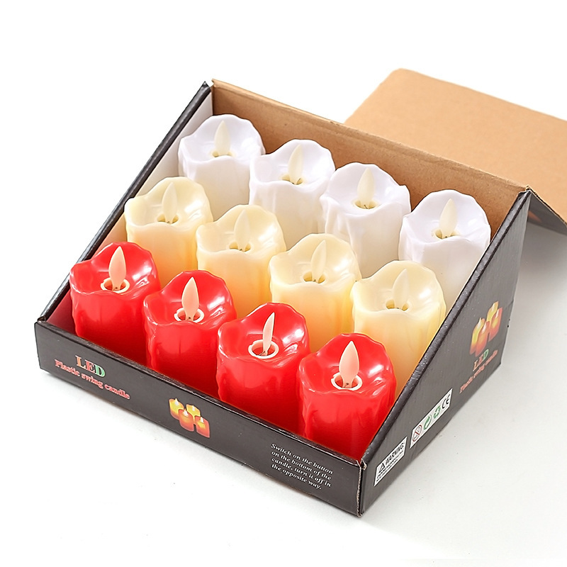 Simulated candles, led electronic candle lights, creative wedding and birthday decorations, proposal and confession props, wholesale candles Application Scenario