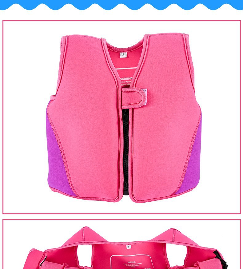 Amazon Children's Life Vest Baby Swimming Professional Vest Buoyancy Suit Foam Snorkeling Swimming Equipment