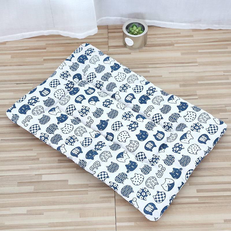 Pet litter Four seasons all-purpose breathable wear-resistant cat mat Comfortable soft linen dog seat mat Pet litter details Picture