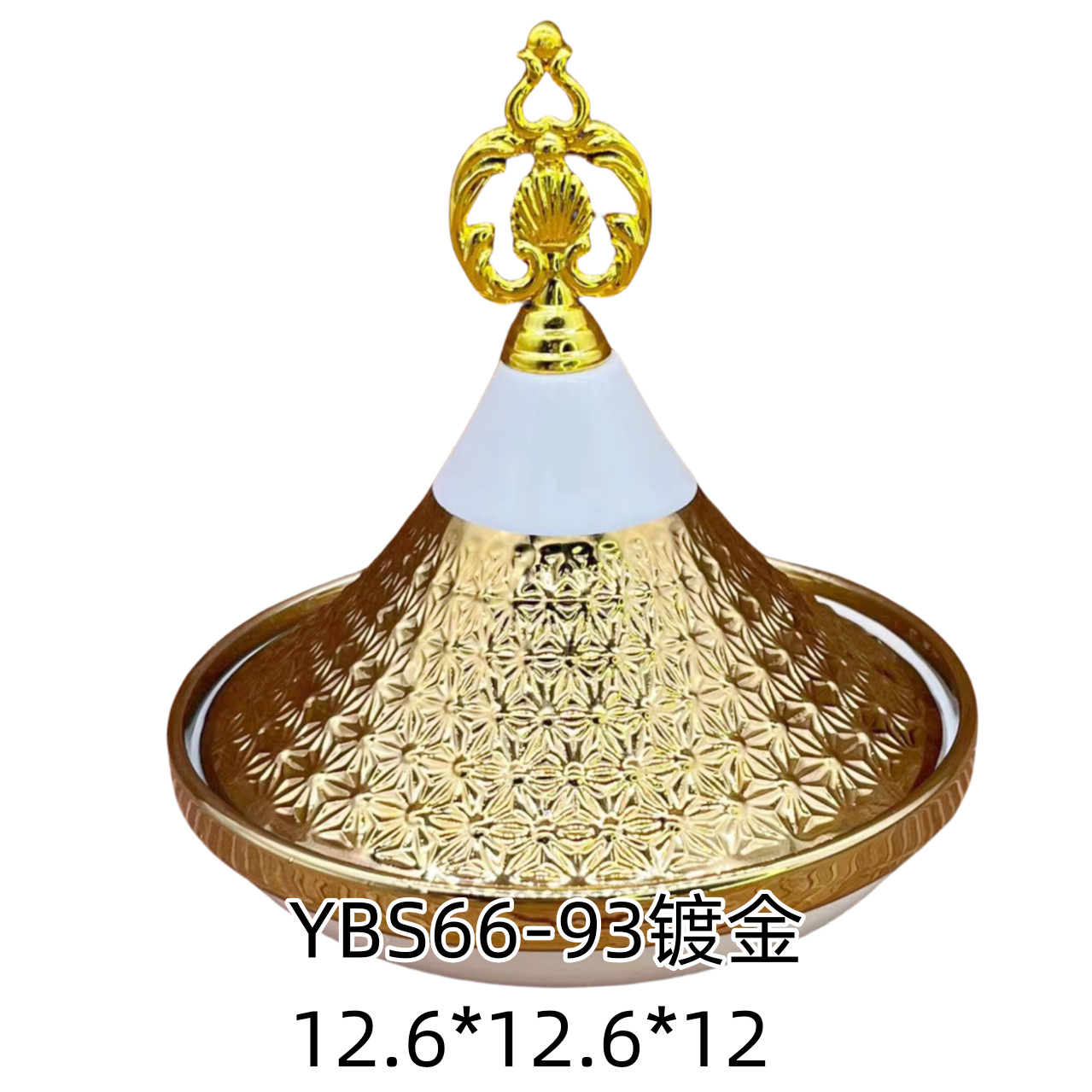 وتحصل هذه الشركة على مزهرية من الذهب من 4 أكواب من الفخار الذهبي ذات شكل أوروبي Application Scenario