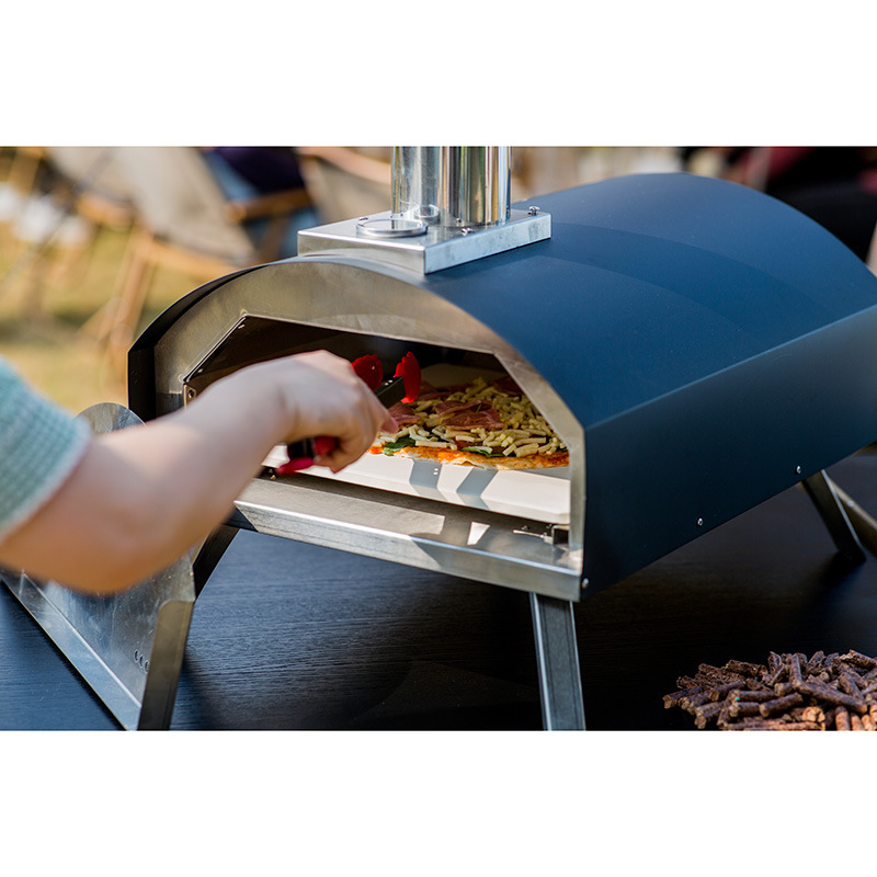 Amazon Outdoor Camping Portable double Layer Insulated firewood fuel pizza oven Pizza oven details Picture