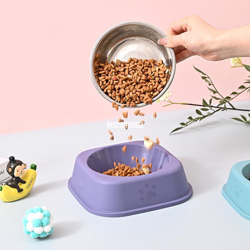 猫碗塑料猫咪/宠物碗/狗碗/狗盆/宠物用品/宠物专用细节图