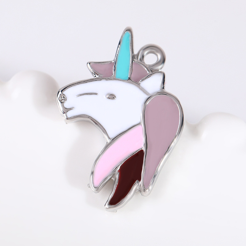 A variety of sets of oil-dripping alloy pendants, animal series diy Korean-style stud earrings, pendants, bracelets and other accessories Specification image