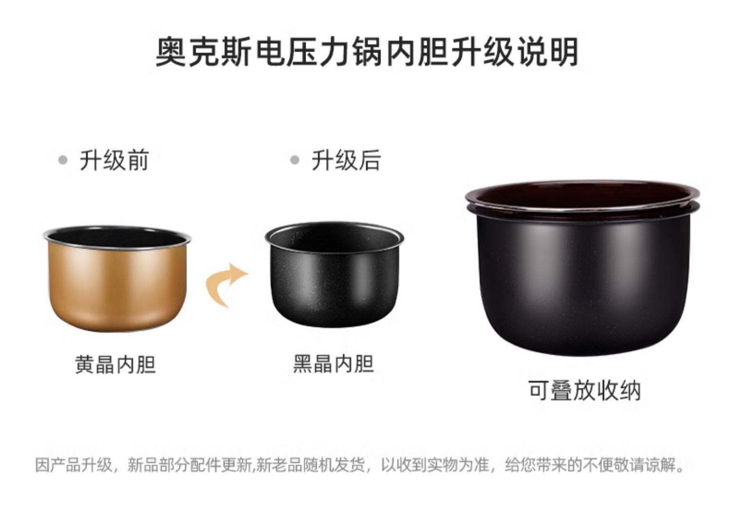 奥克斯电压力锅专用高压锅电饭煲多功能智能迷你电饭锅大功率电动详情25