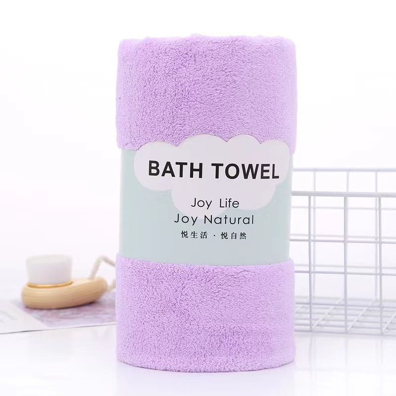 Coral Velvet Bath Towel Beach Towel Beauty Towel Logo Gift Adult Absorbent And Thickened Men's And Women's Household Bath Towel Application Scenario