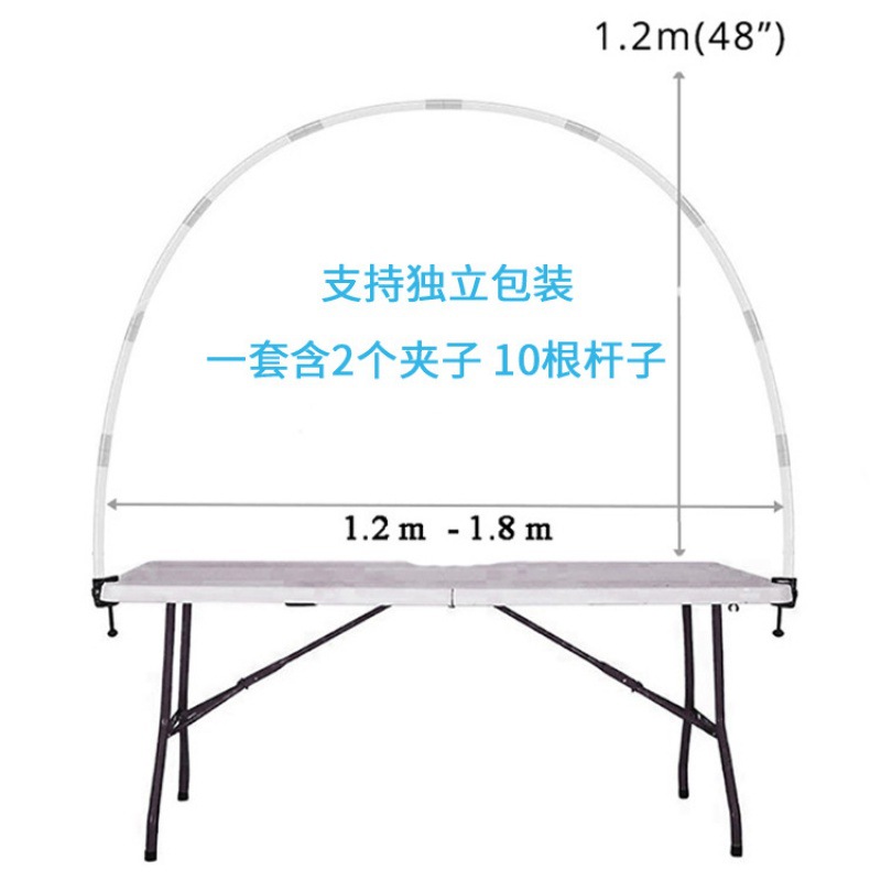 Birthday and wedding decoration table small arch set table arch display stand stand balloon arch Application Scenario