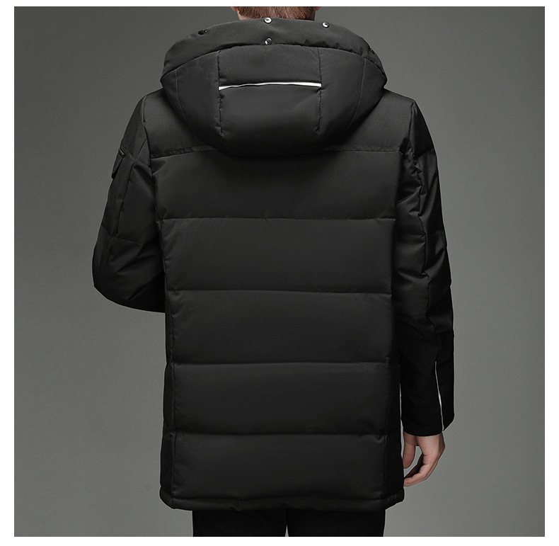 New manufacturer wholesale club thickened down jackets for men, fashionable outdoor cross-border down workwear, Korean version pic 10