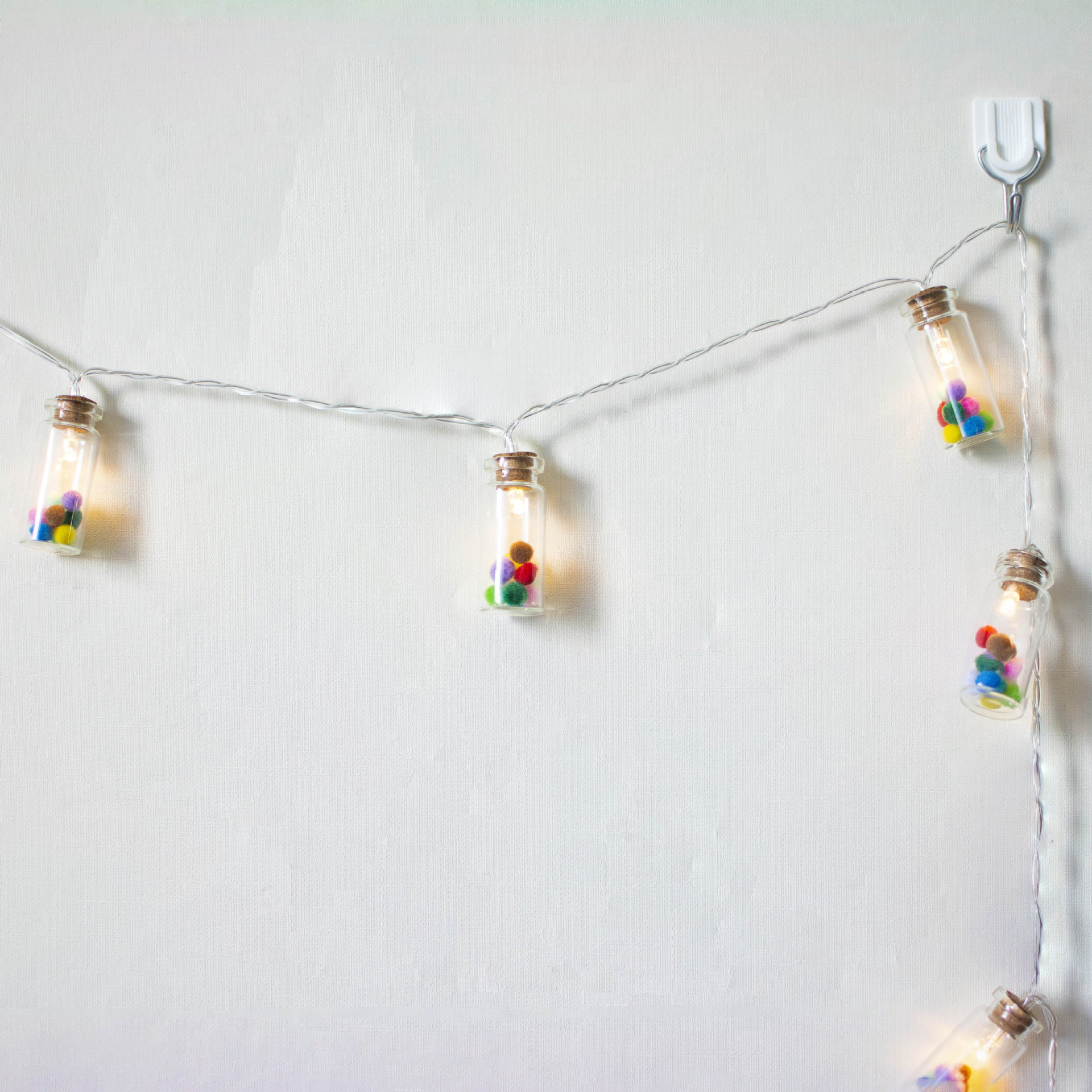 室内LED灯串实物图