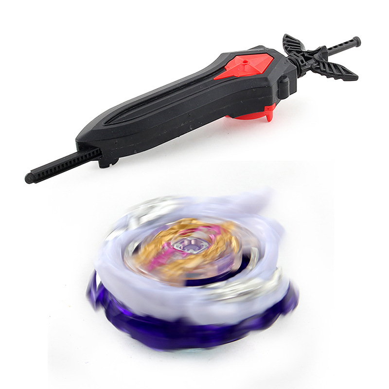 Factory supply Z brand burst gyroscope toy Super King Series B-168A Bidirectional pull ruler sword-shaped launcher box Application Scenario