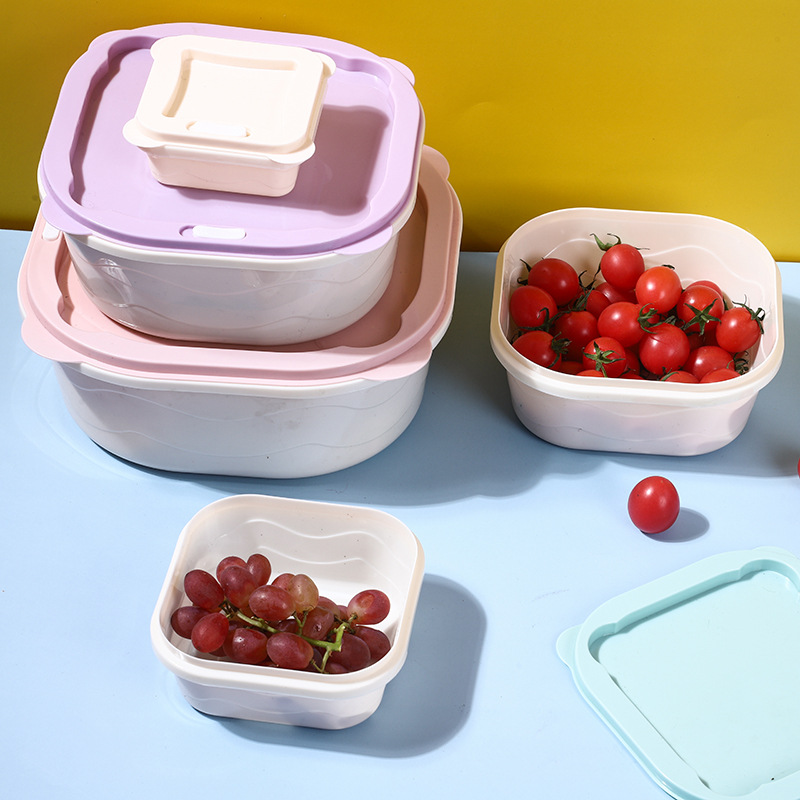 保鲜盒、饭盒实物图