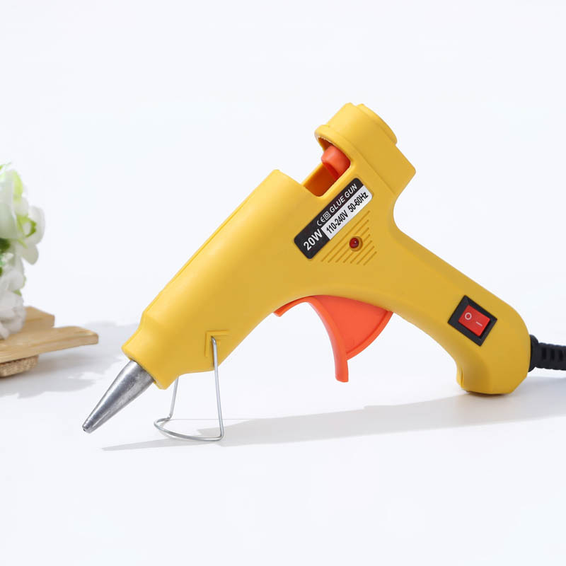 20W小号热熔胶枪饰品胶枪diy毛球工具家用塑料胶水条批发详情图2
