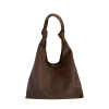 A niche suede bag, a retro women's light luxury new fashion large-capacity underarm bag, a casual and versatile commuter tote bag Item Picture