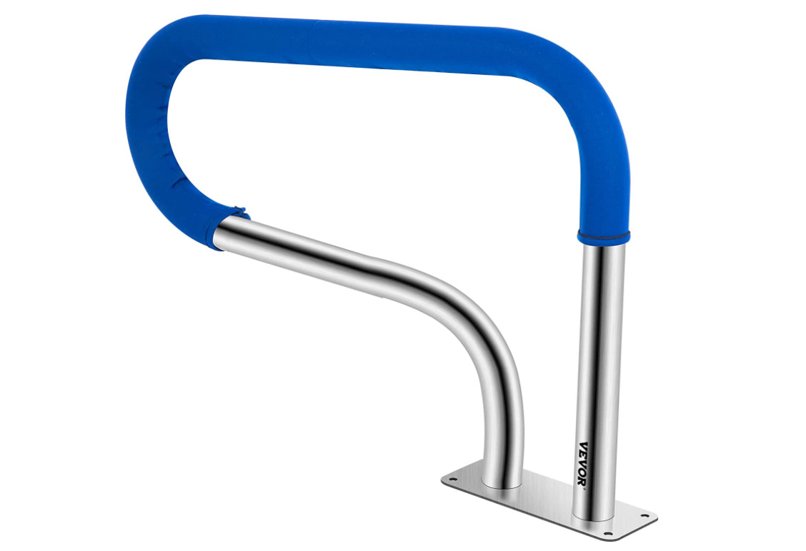 Cross-Border Supply Manufacturers Pool Escalator 304 Thickened Stainless Steel Handrails A Variety Of Styles Of Pool Handrails details Picture
