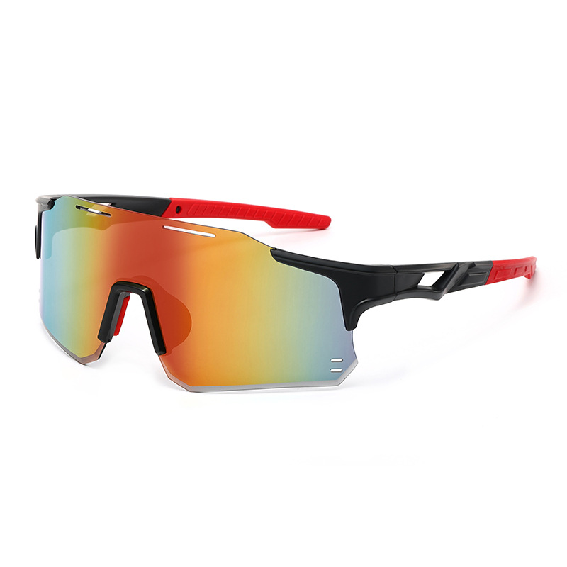 New men's and women's outdoor cycling glasses, cross-border European and American dazzling sports sunglasses, outdoor climbing color-changing sunglasses Specification image