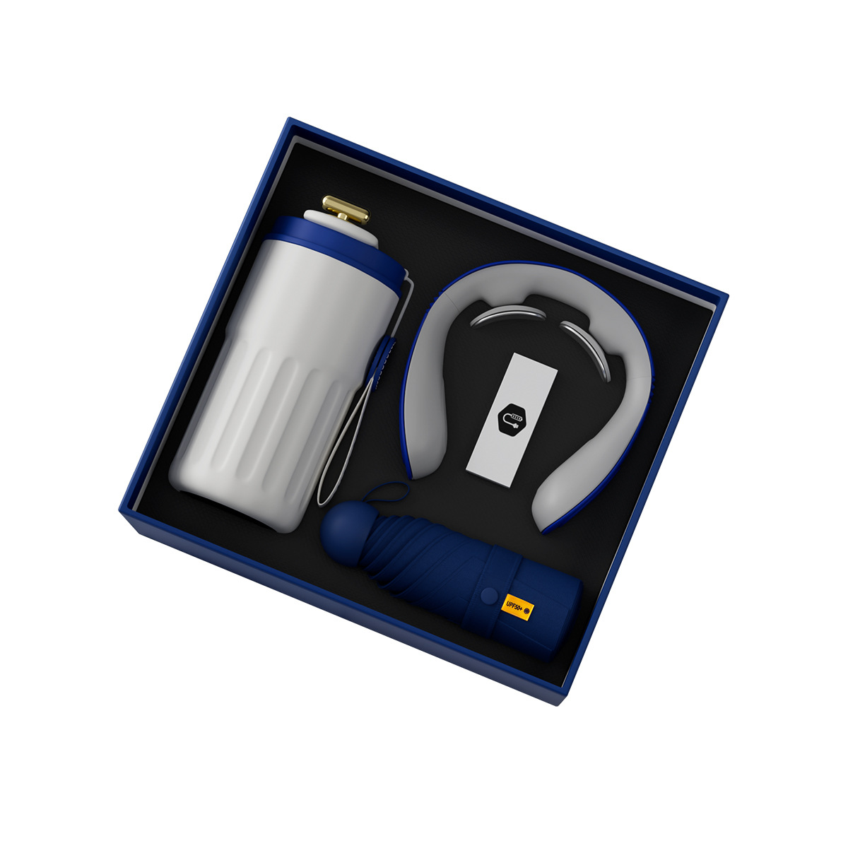 Company annual meeting gifts, business souvenir boxes, coffee cups, umbrella sets, customized logo opening gifts, souvenirs Item Picture