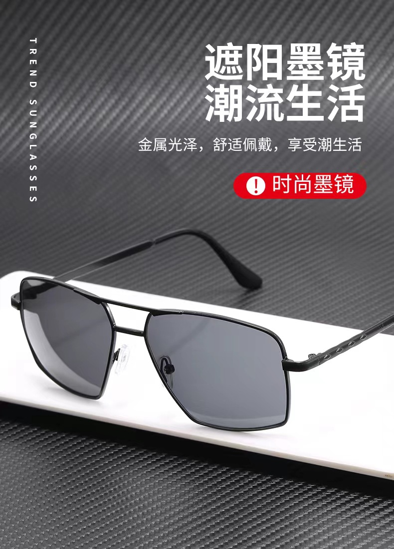 2023厂家直销经典太阳镜批发男士墨镜新款防紫外线眼镜抖音同款