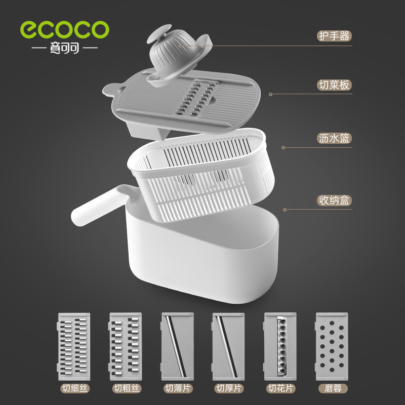 آلة شرائح شرائح الليمون والخيار، فرشّاع خيط متعدد الأغراض Specification image