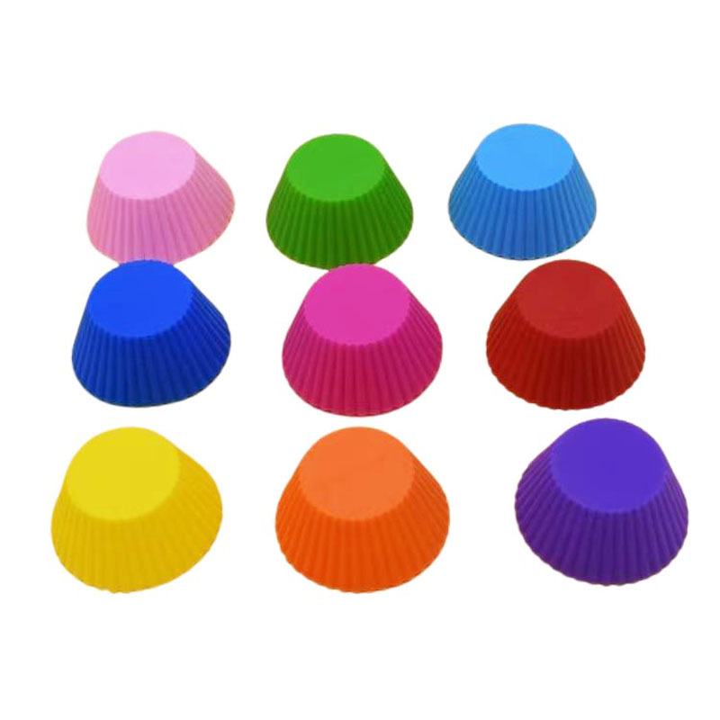 Factory wholesale food-grade high-temperature resistant round cake cups, diy cake and rice cake cups, baking molds details Picture