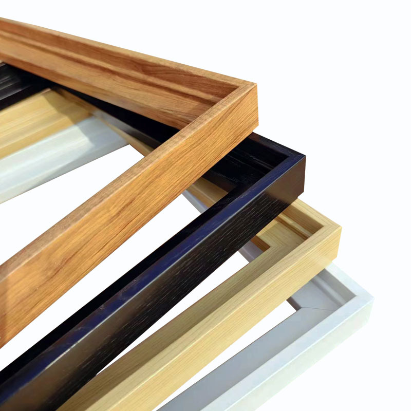 批发油画框裱框外框装饰装裱框L型薄边画框免装裱框数字油画外框详情图5