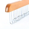 Multi-functional clothes hanger, belt hanger, waist belt hanger, bag hanger, solid wood side hook hanger, pants hanger, scarf hanger, tie hanger details Picture