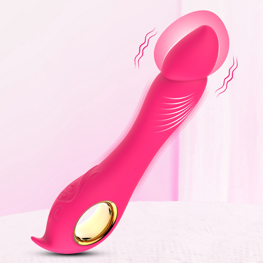 Ring inflatable vibration stick magnetic attraction charging 9-frequency vibration 5-frequency inflatable masturbation full figure
