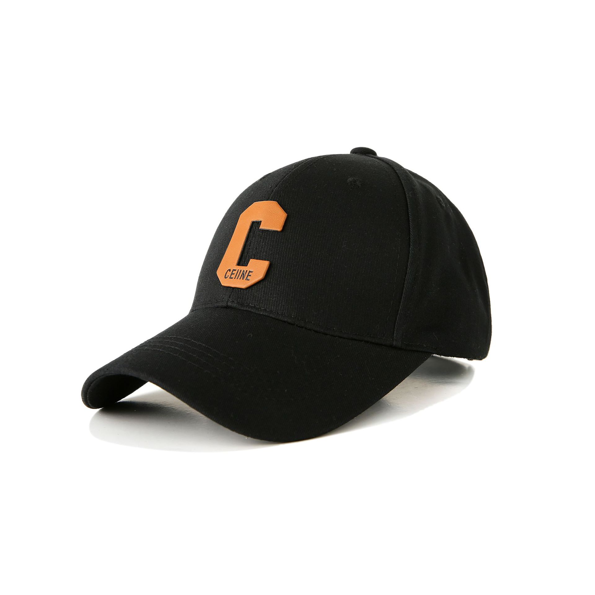 2022 Autumn And Winter New Letter Cap Men's Bent Cotton Soft Top Visor Fashion Simple Female Baseball Cap Specification drawing