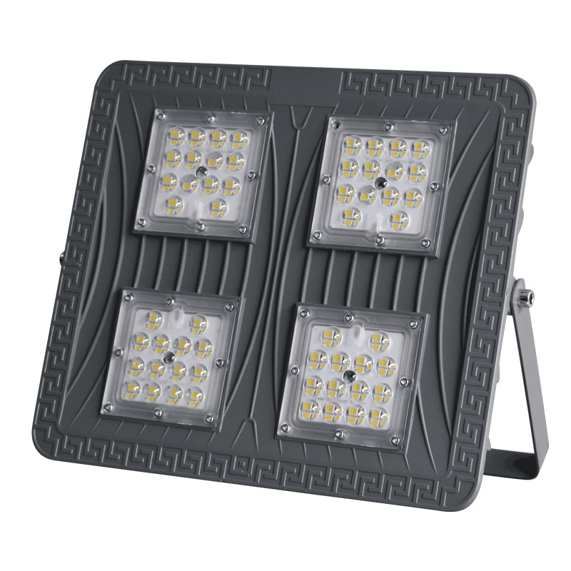 LED工程探照灯 户外防水广告灯AC85-265V泛光灯200W透镜投光灯