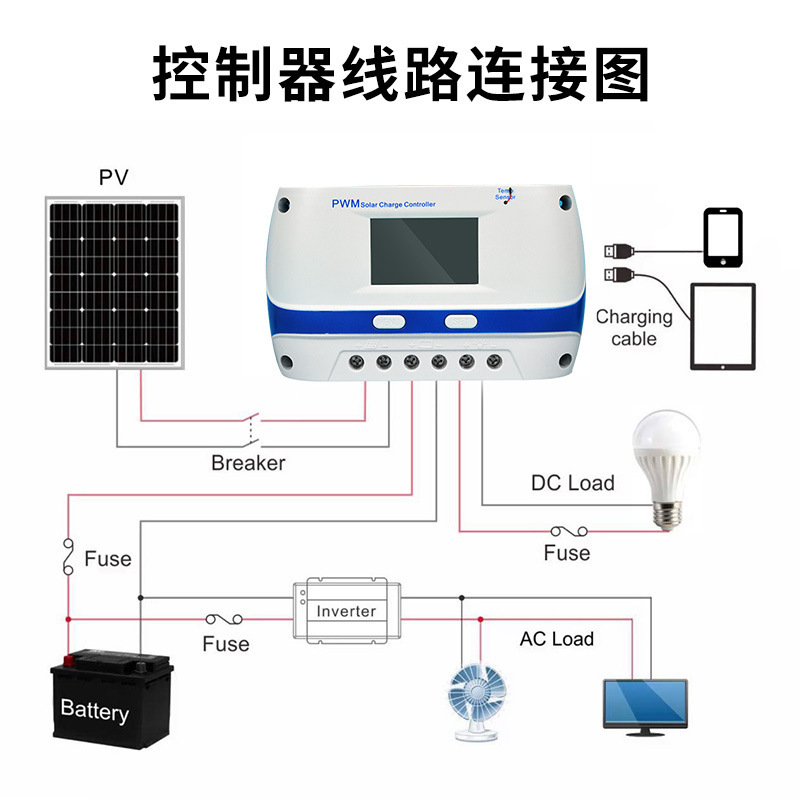 Hot New Solar Controller Solar Regulator Lt604860a48v Battery Floating Charge Protection Specification drawing