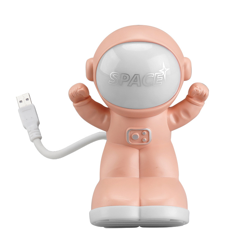 Amazon cross-border gift night light, astronaut LED light, astronaut USB plug-in table lamp, children's bedside night light Item Picture