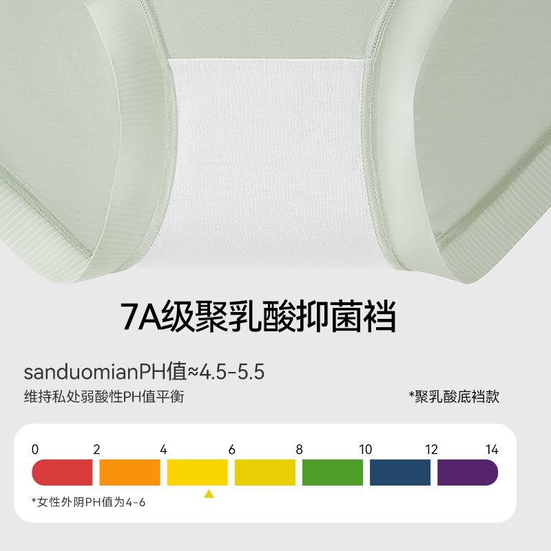 Women's underwear 80 pieces Modal women's underwear polylactic acid antibacterial crotch breathable seamless underwear Women's triangle pants Application Scenario
