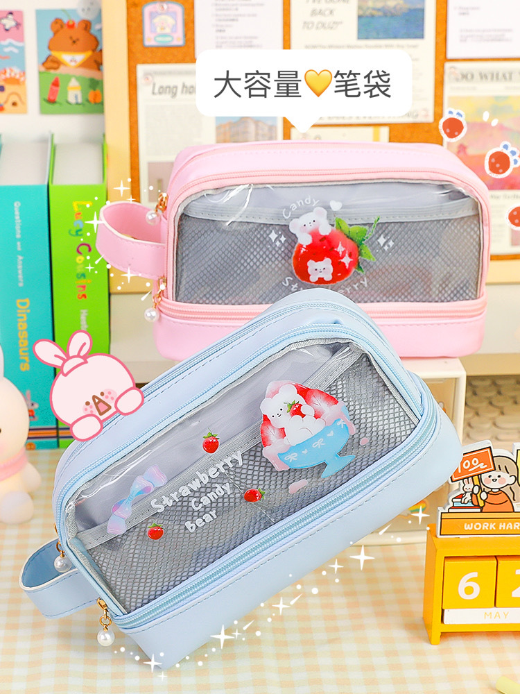 大容量笔袋女细节图