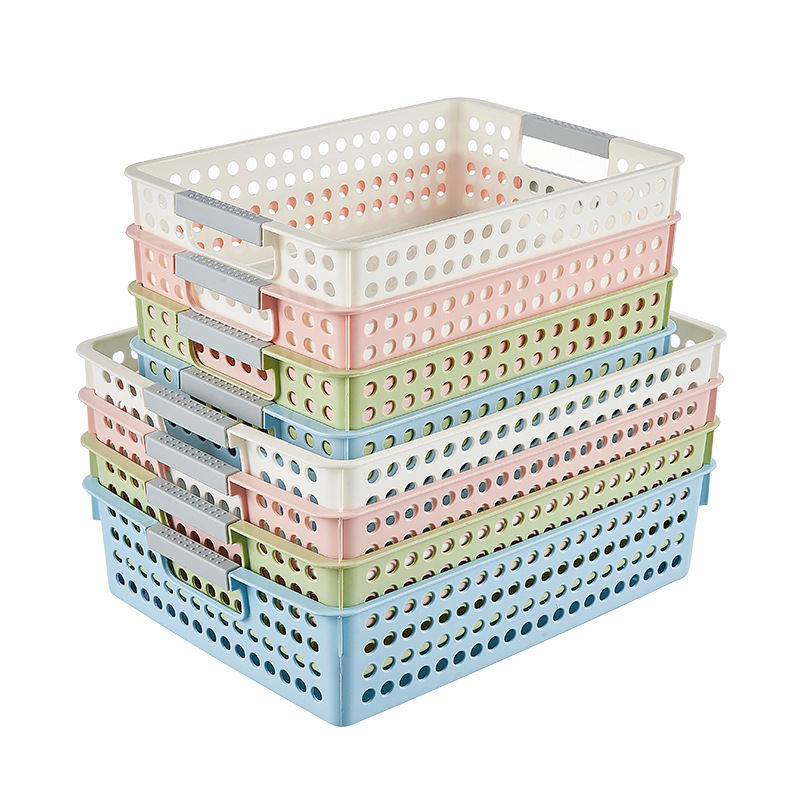 Manufacturers Directly Supply Desktop Storage Basket Ins Nordic Wind Debris Storage Basket Portable Plastic Basket Wholesale Item Picture