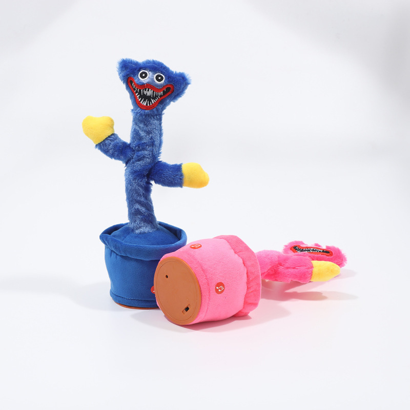 Cross border poppy playtime recording action figure singing dancing talking repeat reading Poppy electric cactus toy Item Picture