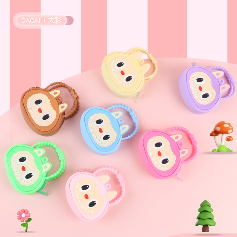 零钱包批发/珠宝收纳包/儿童玩具/硅胶钱包/娃娃机公仔产品图