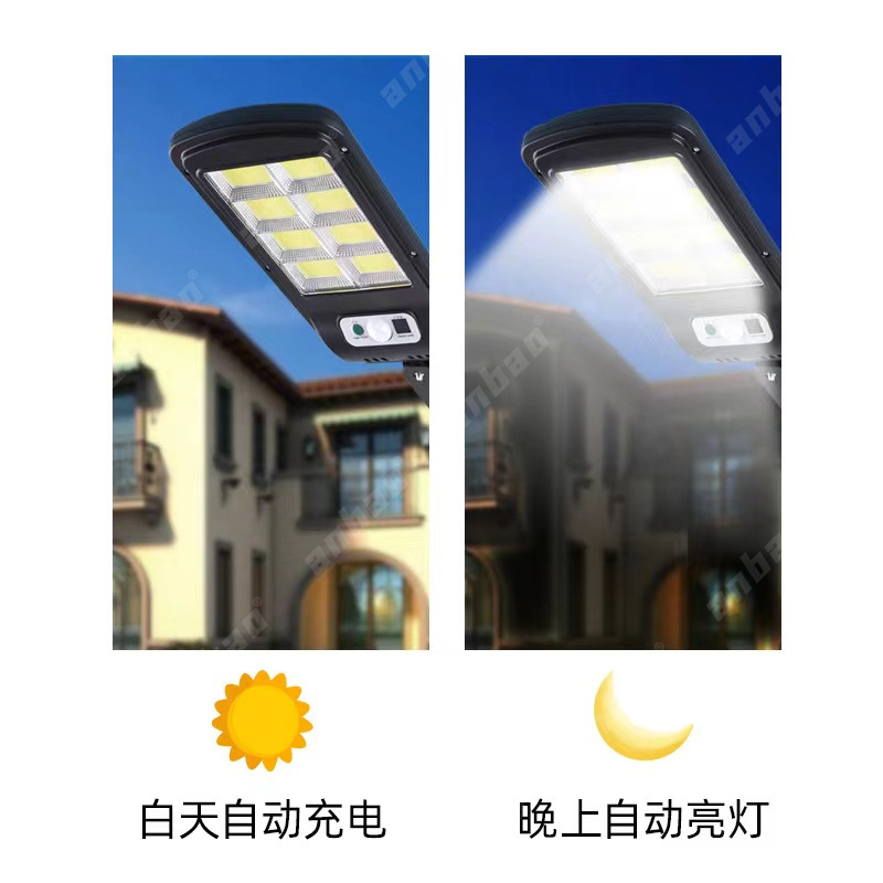 Factory direct sales of new solar lamps, COB garden lamps, outdoor human body sensor wall lamps, LED emergency lights and remote control lights Item Picture