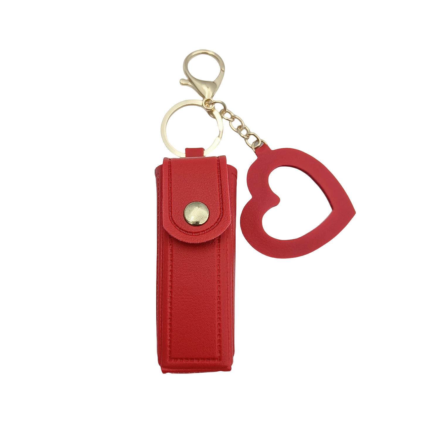 • بيع مفاتيح محمولة محمولة محمولة مرآة المحبة، أحمر الشفاه، وأحمر الشفاه، Item Picture