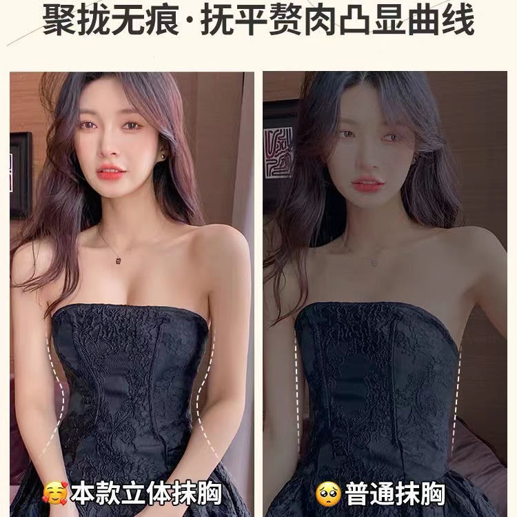 无肩带内衣女产品图