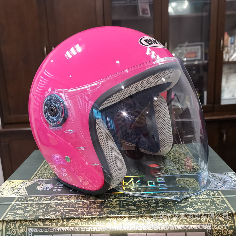 Helmet Electric Vehicle Four Seasons Available For Men And Women Motorcycles Winter Warm Sunscreen Half Helmet Adult Riding Helmet Application Scenario