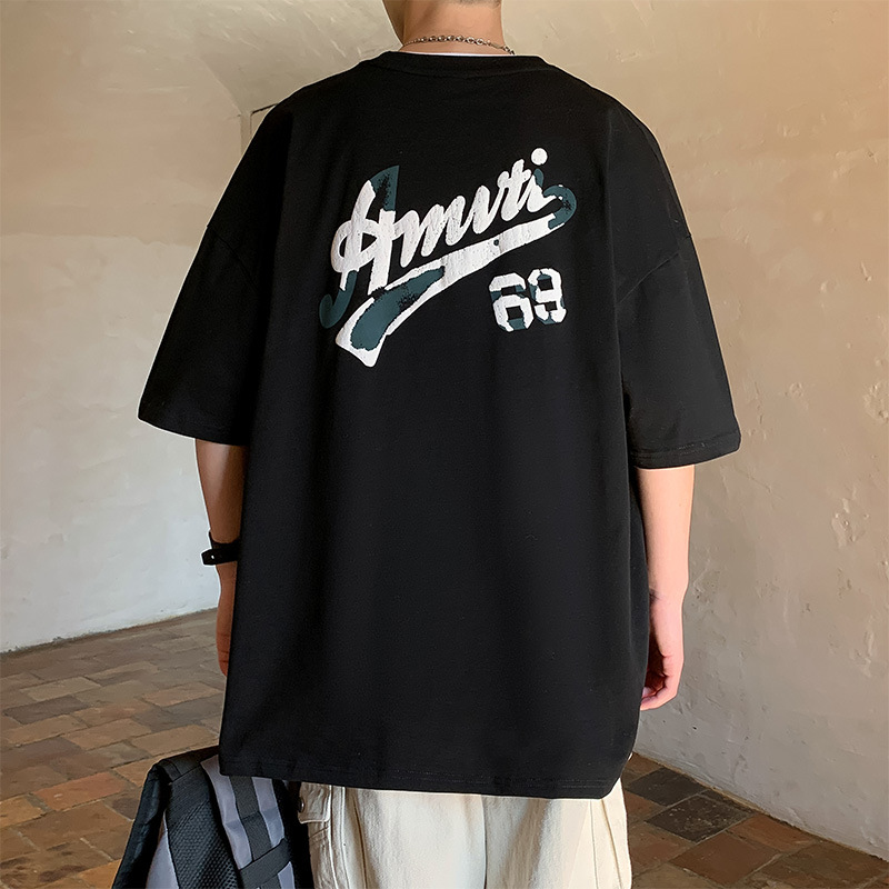 短袖/t恤男士短袖潮流/T恤/服装/半袖产品图