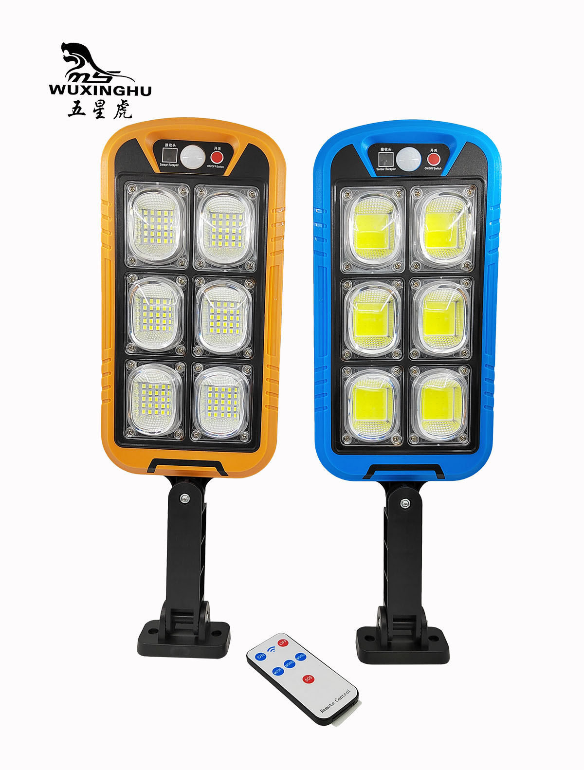 Hot-selling solar sensor street lamps, wall lamps, high-brightness waterproof strong light, garden light strips, remote control outdoor lighting lamps Hot-selling solar sensor street lamps, wall lamps, high-brightness waterproof strong light, garden light strips, remote control outdoor lighting lamps