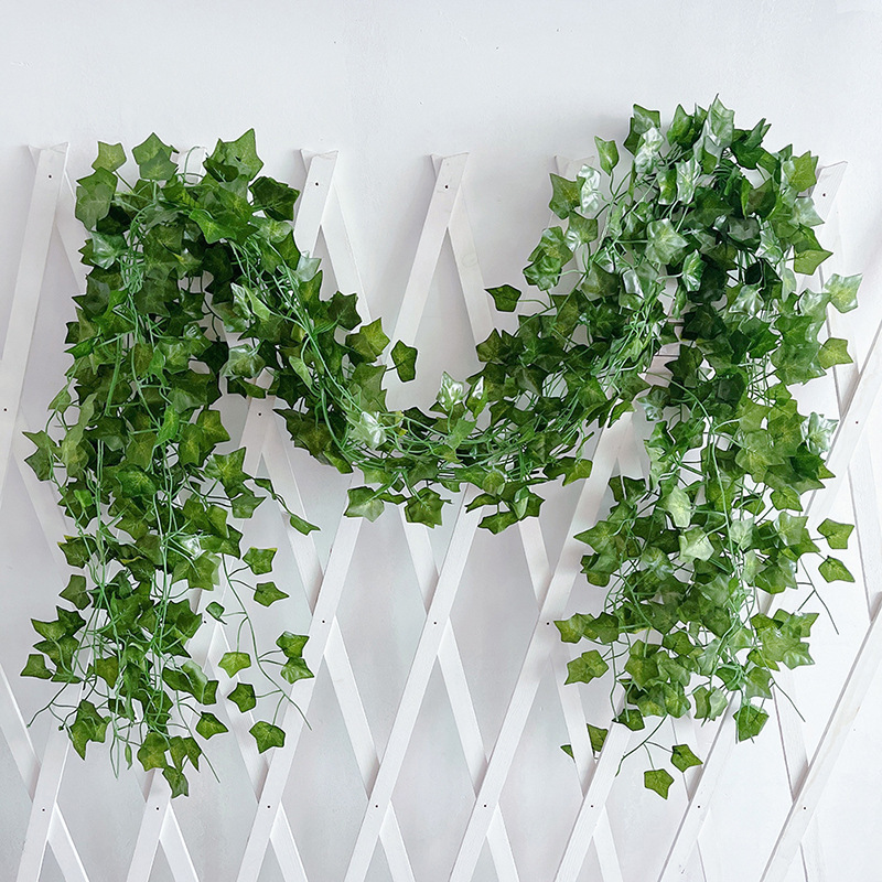 Amazon cross-border simulation vine leaf simulation flower vine decoration vine green vine ivy ivy grape leaf full figure