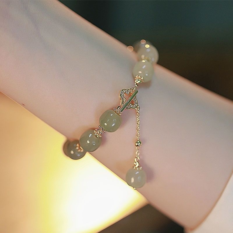 "Fuqinghuan" beaded bracelet is a new Chinese-style, retro, and exquisite student best friend accessory Specification image