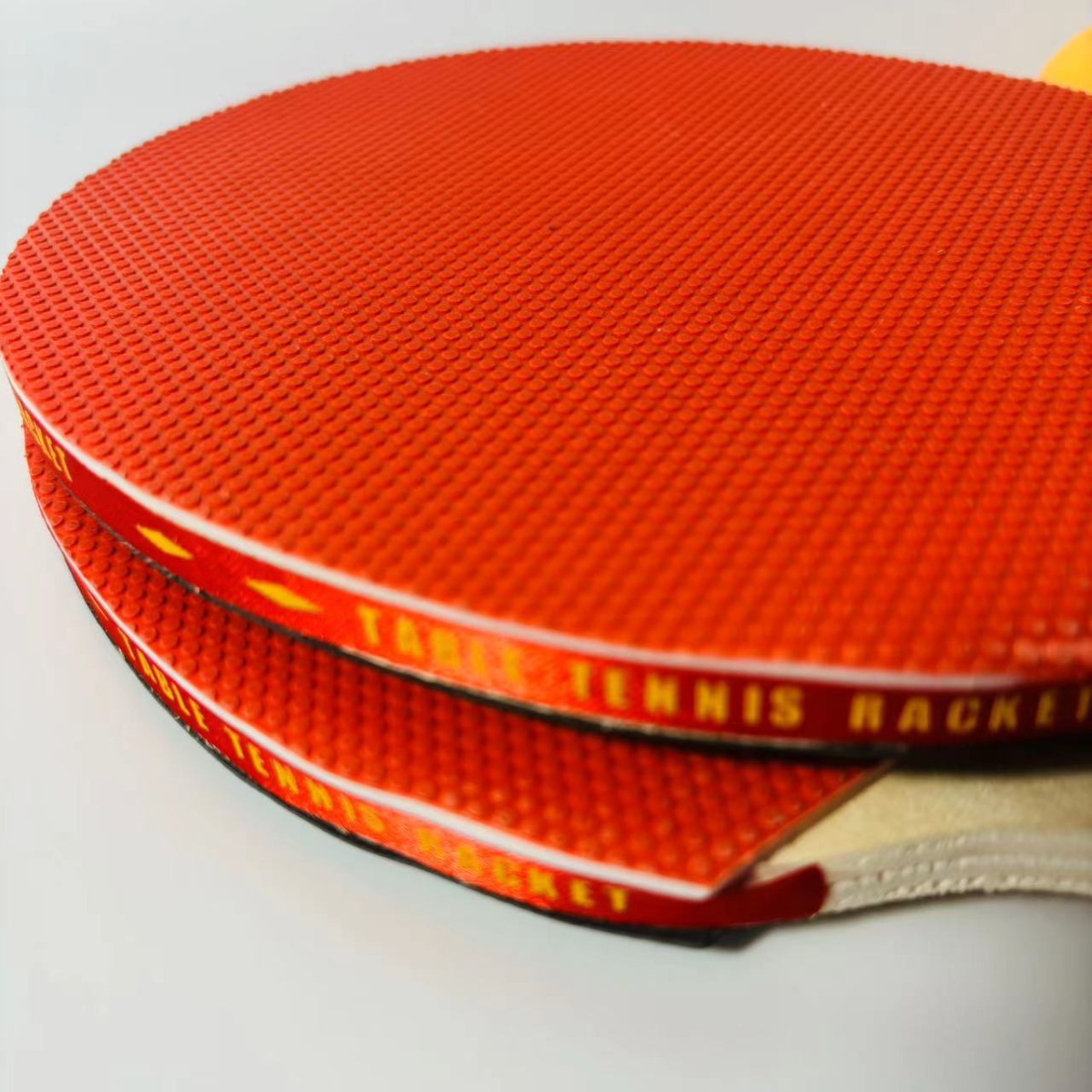 Macgregor 508 Square Pack Table Tennis Racket Beef Rubber Children's Table Tennis Racket Set With 2 Colored Handles Specification drawing