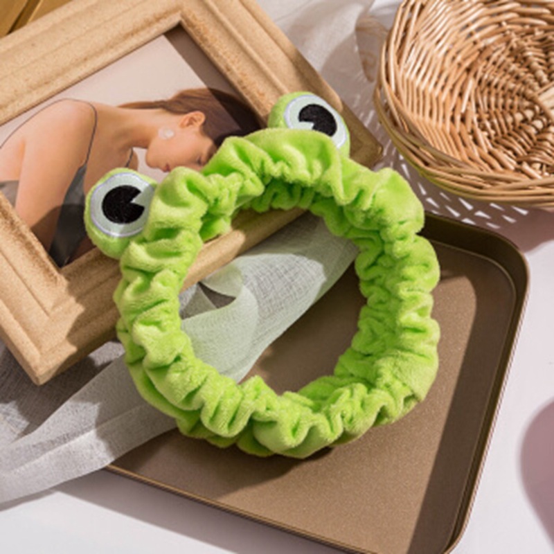 Manufacturers Directly For Cross-Border Super Cute Cute Frog Cartoon Hair Band Female Face Hair Band South Korea Hair Band Support Wholesale
