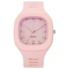 New square watch for women in an ins school style, a square plastic couple's Korean-style fashionable and trendy quartz watch Item Picture